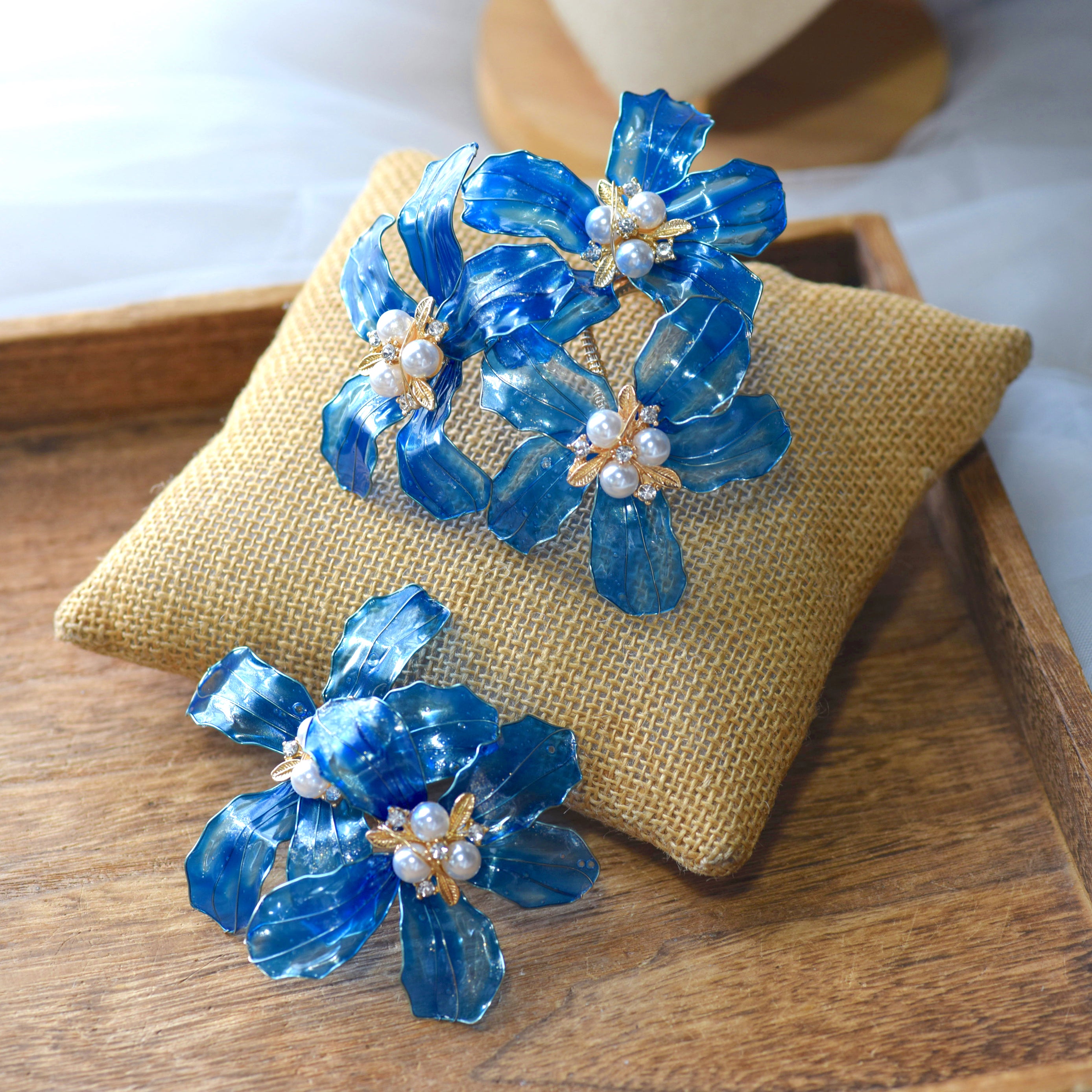 Azure Hair Accessory The Vintage Snob