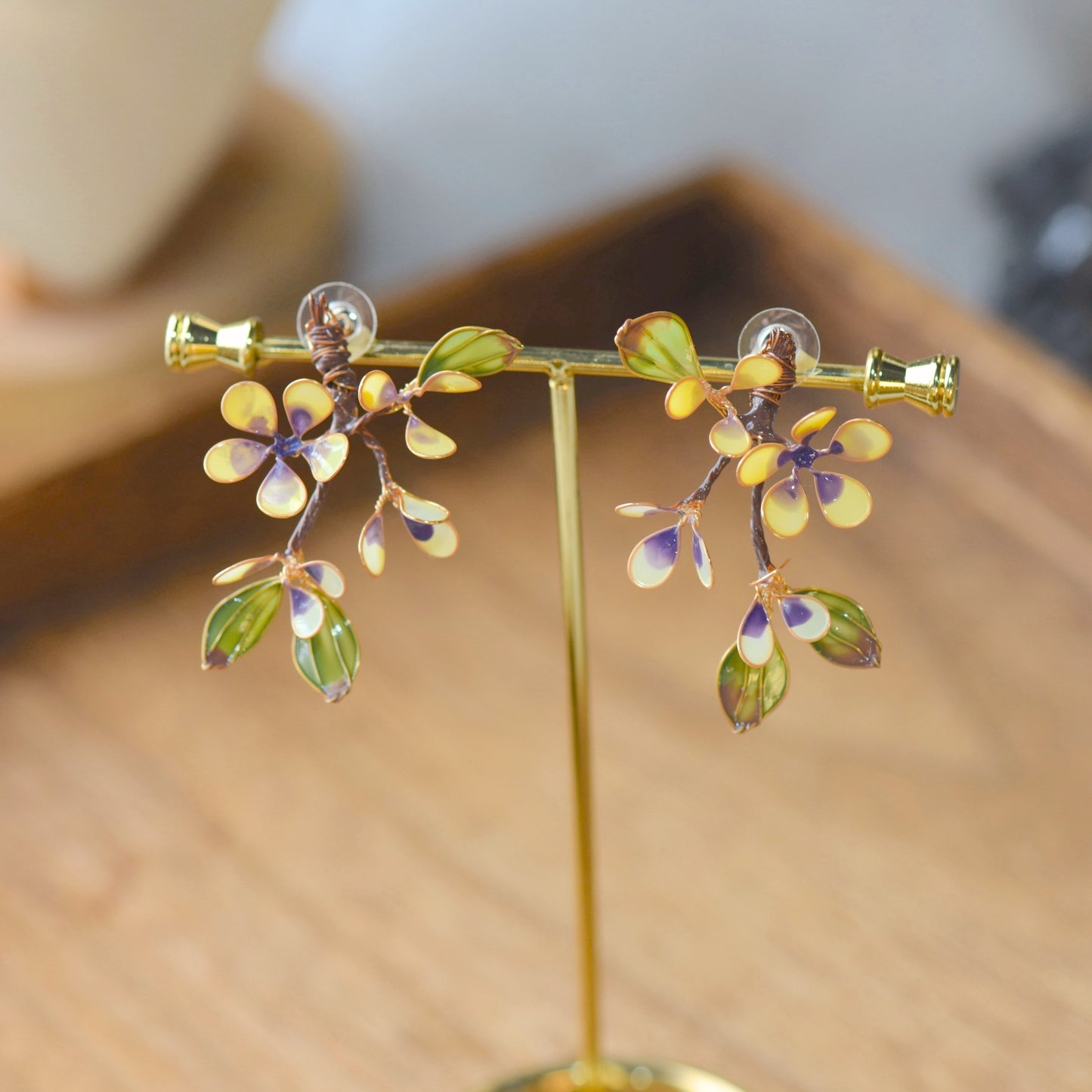 Lilac Meadow Earrings