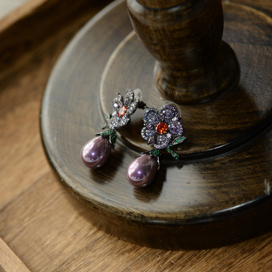 Delphine Earrings Silver