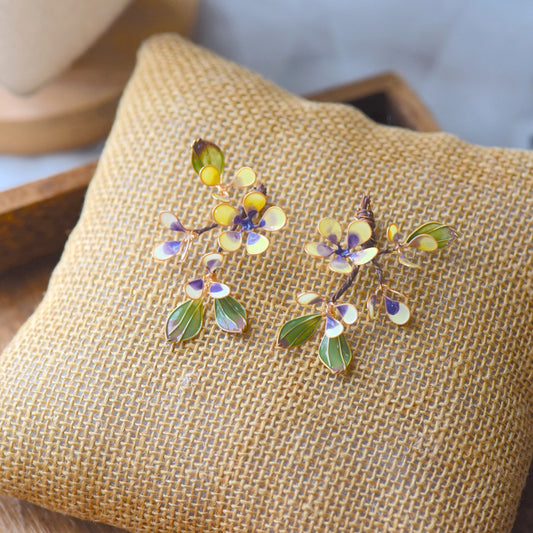 Lilac Meadow Earrings