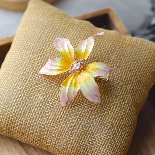 Sunset Butterfly Hair Clip